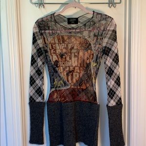 JEAN PAUL GAULTIER Vintage Fuzzi Top